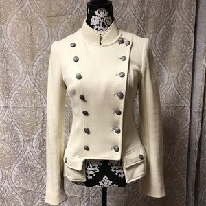 We the Free Ivory Knit Jacket, sz 6.